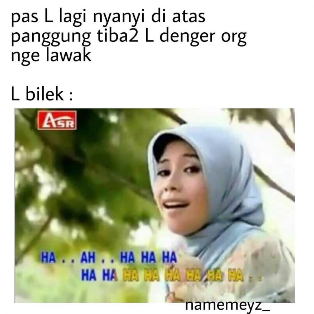 10 Meme Lirik Lagu Ini Bikin Pengen Ikutan Nyanyi