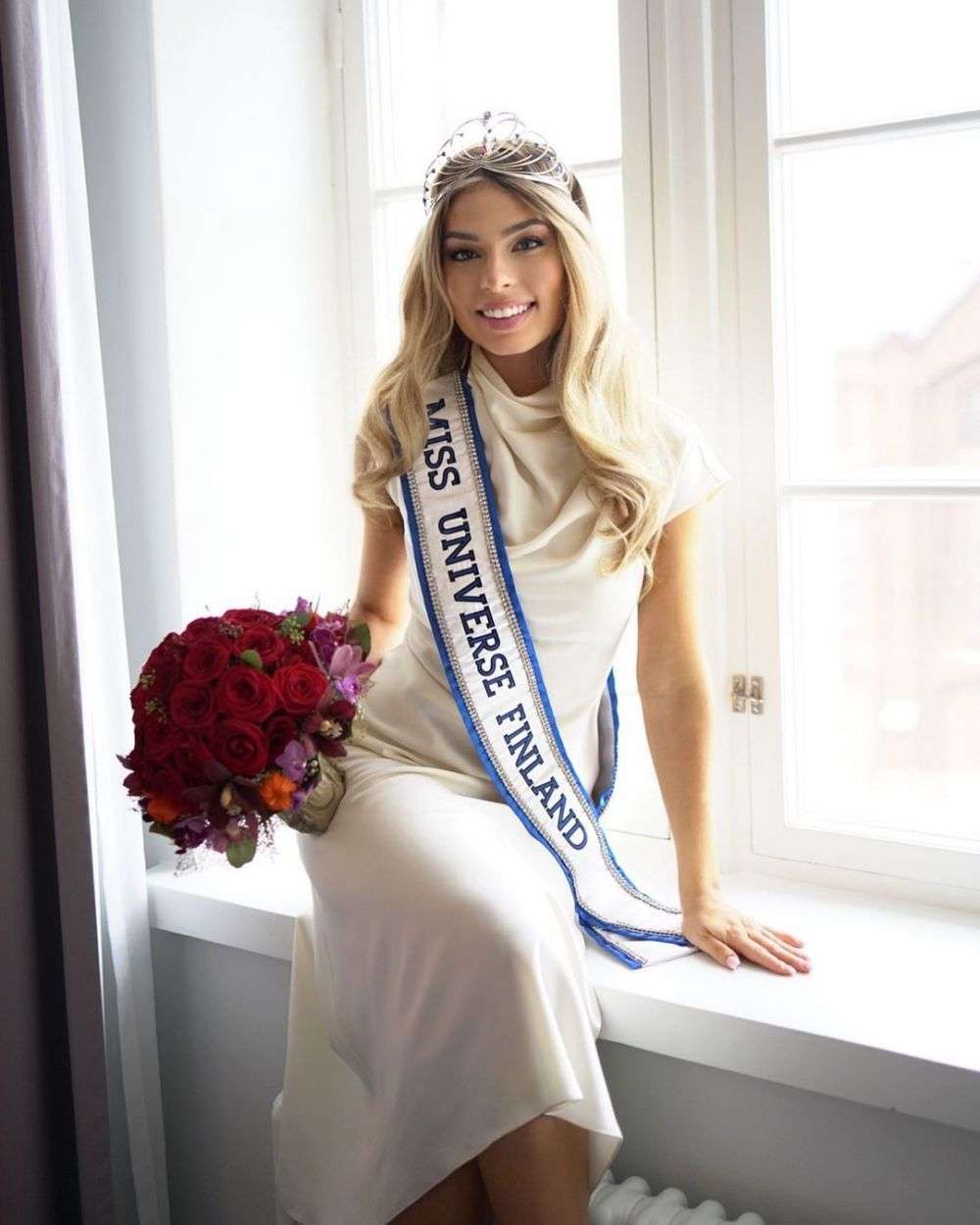 9 Potret Essi Unkuri, Miss Universe Finlandia 2021