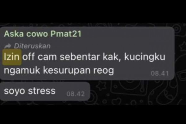 10 Kekonyolan Pelajar saat Belajar Online, Ada yang Kirim Selfie!
