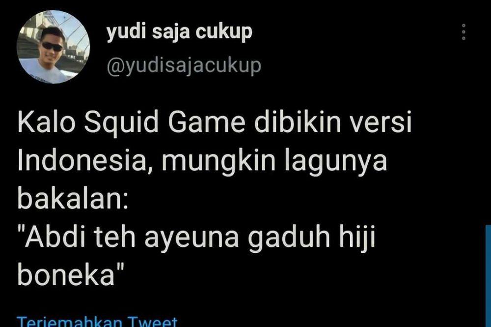 Jadi Buah Bibir, 12 Tweet Lucu Squid Game Versi Lokal