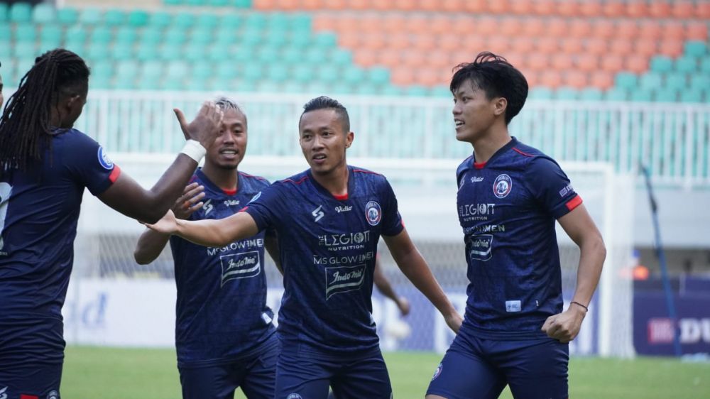 Arema FC Tanpa Striker Asing saat Menjamu PSM Makassar