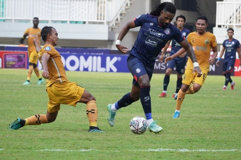 Borneo FC berhasil taklukan PSS Sleman 4-0