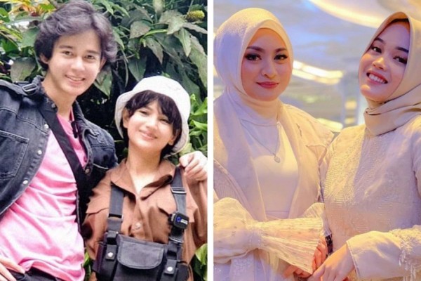 9 Potret Artis dengan Anak Sambung yang Beranjak Dewasa, Bak Seumuran!