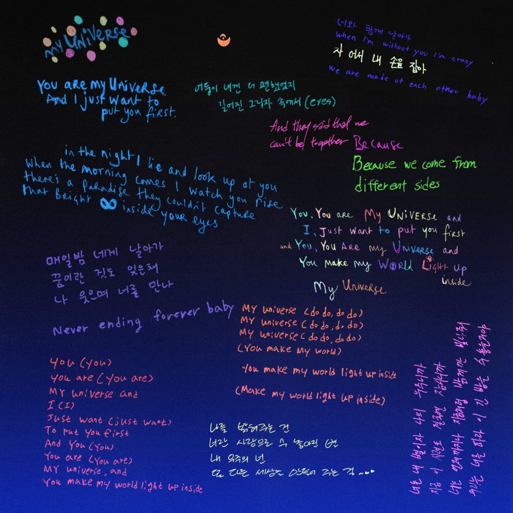Chord Kunci Gitar My Universe Coldplay X BTS, Ada Lirik dan Terjemahan