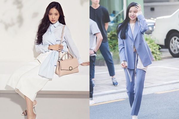 11 Inspirasi Outfit Office Look ala Naeun Apink, Tampil Classy!