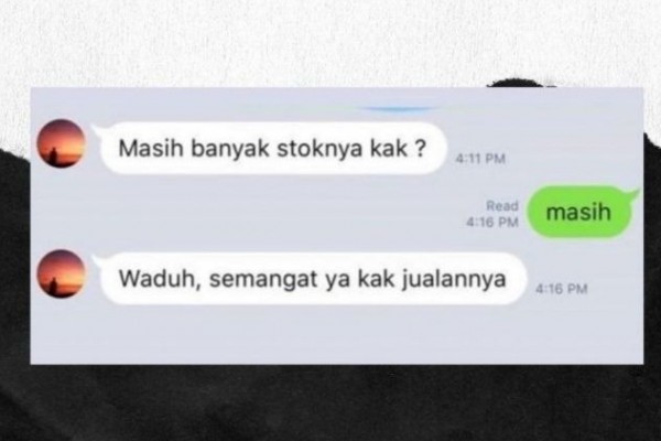 9 Chat Lucu Antara Penjual dan Pembeli, Ada yang Gagal Paham!