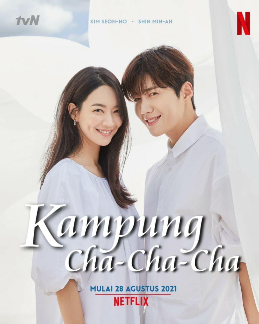 Kocaknya Poster KDrama Hometown Cha Cha Cha Versi Indonesia