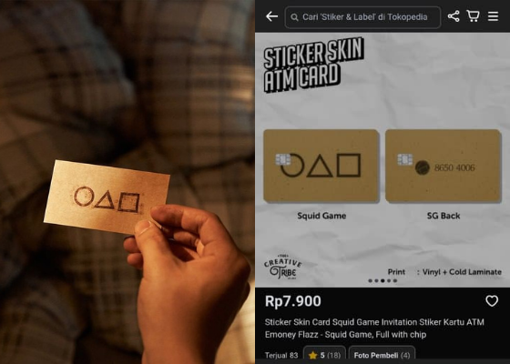 Mengubek Item Squid Game di Marketplace, Segini Harganya!