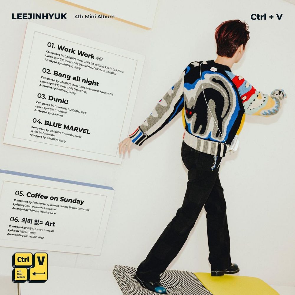 Comeback Fakta Menarik Mini Album Ctrl V Lee Jin Hyuk