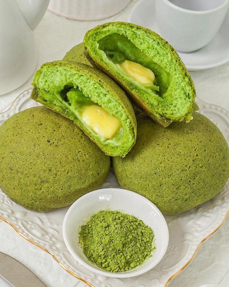 5 Langkah Membuat Mexican Matcha Bun