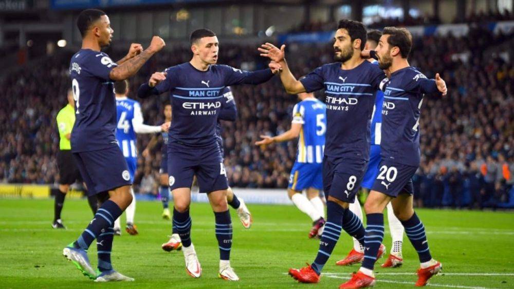 5 Fakta Kemenangan Man City Atas Brighton Di Premier League