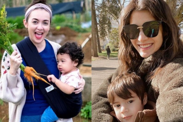 10 Potret Adu Gaya Rianti Cartwright vs. Carissa Puteri Momong Anak