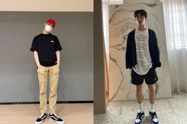 9 Inspirasi Padu Padan Outfit Warna Hitam ala Mark NCT, Kece Banget!