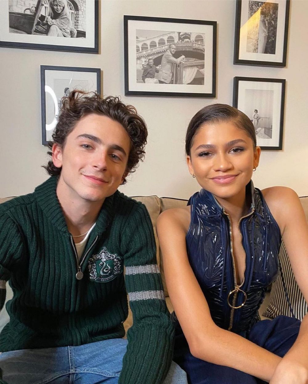 10 Potret Kekompakan Timothée Chalamet Dan Zendaya