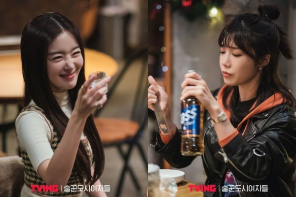 10 Adu Peran Han Sun Hwa vs Eunji Apink di Drama Work Later, Drink Now