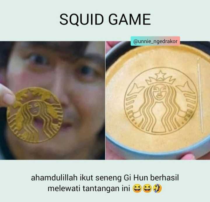 Auto-headshot! 9 Meme Dalgona Squid Game Ini Susah Pol