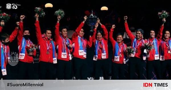 Puasa Trofi 19 Tahun, Perjalanan Tim Indonesia Di Thomas Cup