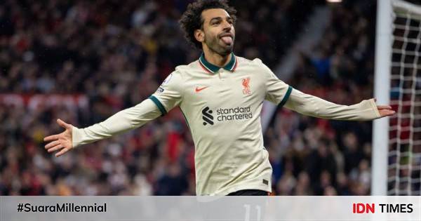 5 Catatan Hebat Mohamed Salah Setelah Laga Liverpool Vs. MU