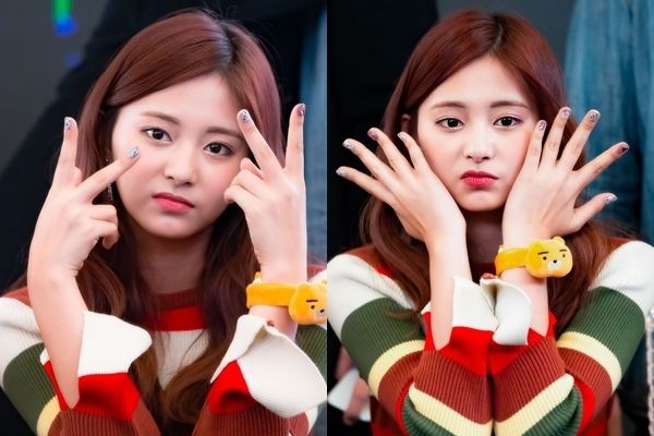 10 Inspirasi Nail Art ala Tzuyu Twice, Simpel Namun Tetap Elegan