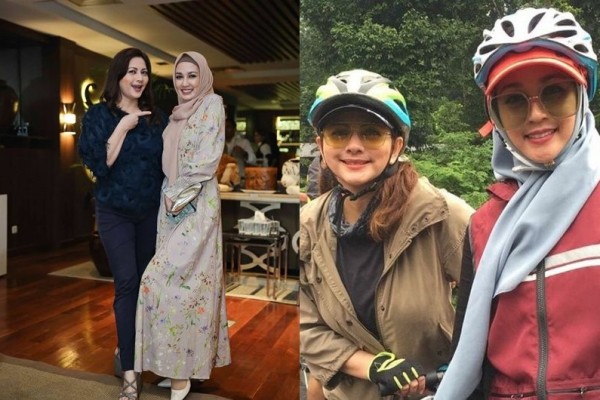 Pernah Nikahi Orang yang Sama, 10 Potret Dina Lorenza dan Cut Keke