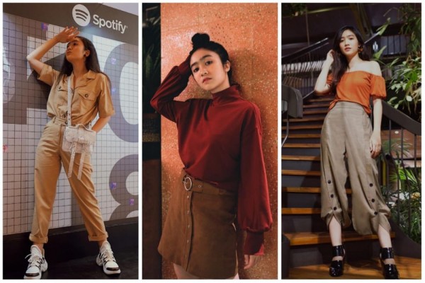 10 Ide OOTD Nuansa Earth Tone ala Febby Rastanty