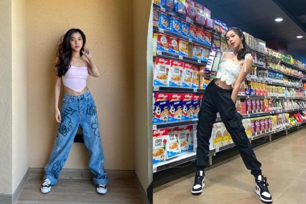 11 Padu Padan Crop Top ala Gabriella Ekaputri, Simple dan Classy