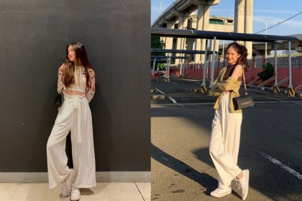 Simple dan Stylish, 11 Inspirasi Outfit Kasual ala Bella Graceva