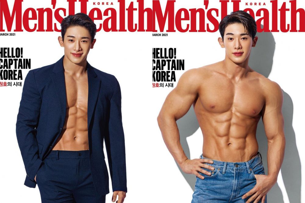 10 Gaya Idol Kpop Pamer Six Pack Di Mens Health Korea