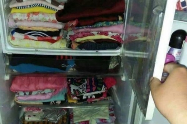 10 Ide Warga +62 Menyulap Kulkas Jadi Lemari, Bisa Simpan Helm!