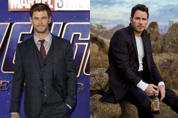 Sukses Bintangi MCU, 10 Adu Pesona Chris Hemsworth dan Chris Pratt