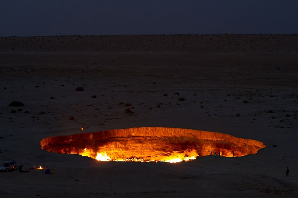 5 Fakta Menarik Gates of Hell, Kawah dengan Api yang Tak Kunjung Padam