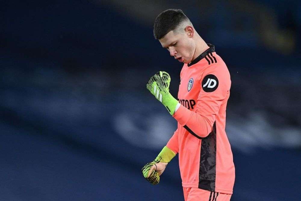 10 Potret Illan Meslier, Kiper Muda Andalan Leeds United