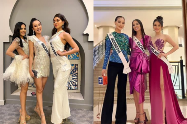 9 Video TikTok Seru Bella Aprilia Bareng Peserta Miss Intercontinental