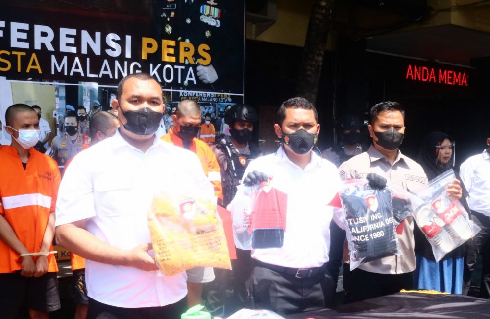 Empat Pelaku Pengeroyokan Pemuda di Kota Malang Ditangkap 