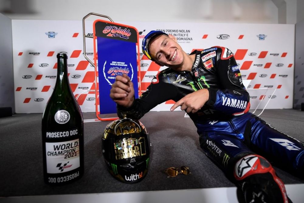 Profil Fabio Quartararo: Pesakitan yang Jadi Juara MotoGP 2021 