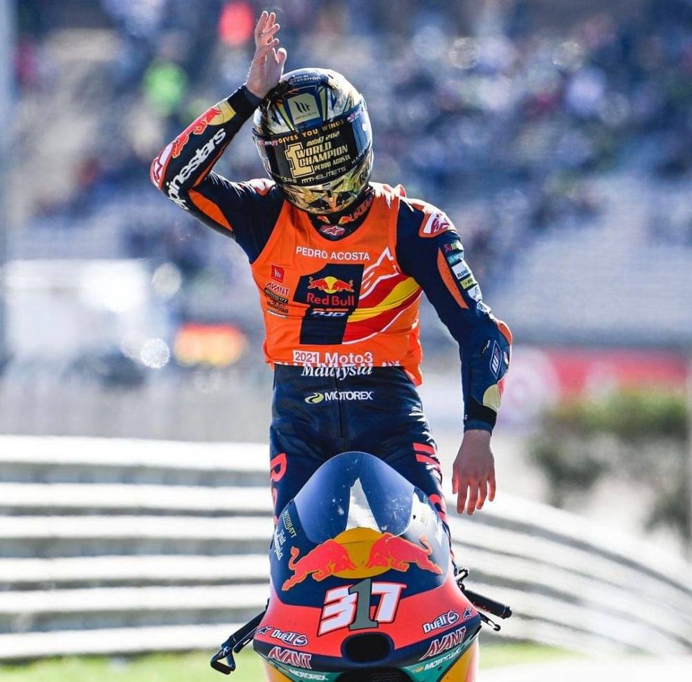 5 Fakta Pedro Acosta, Pembalap Spanyol Juara Moto3 2021