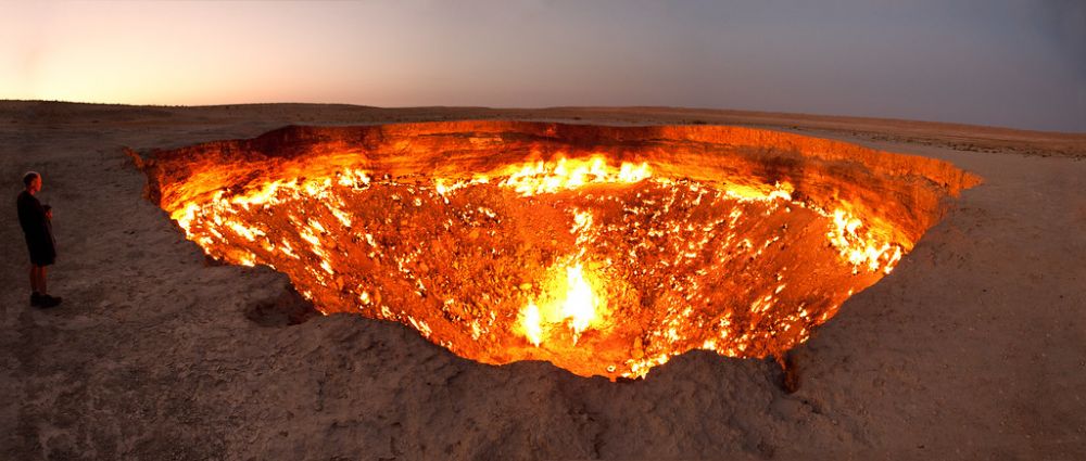 5 Fakta Menarik Gates of Hell, Kawah dengan Api yang Tak Kunjung Padam
