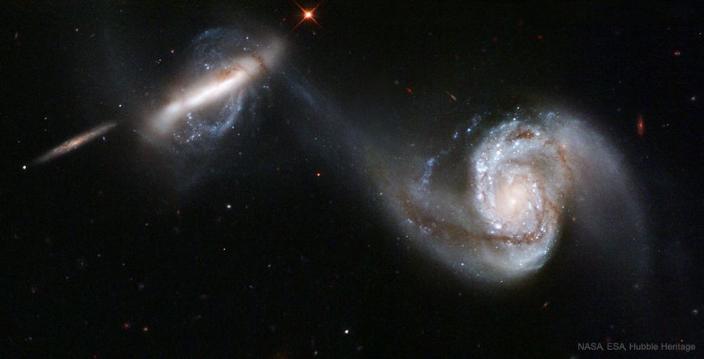 9 Peristiwa Tabrakan Antar Galaksi yang Berhasil Diabadikan Hubble 