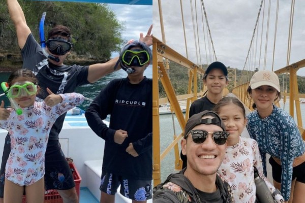 9 Potret Liburan Nana Mirdad di Nusa Penida, Dua Weekend Berturut