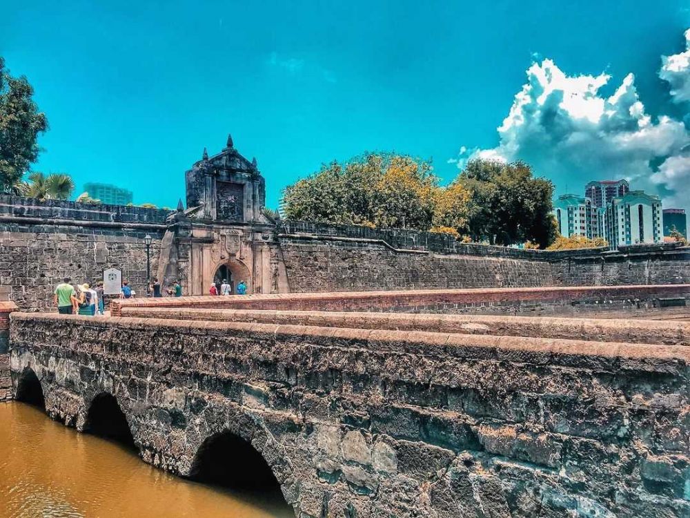 Fort santiago. Интрамурос. Форт Сантьяго.