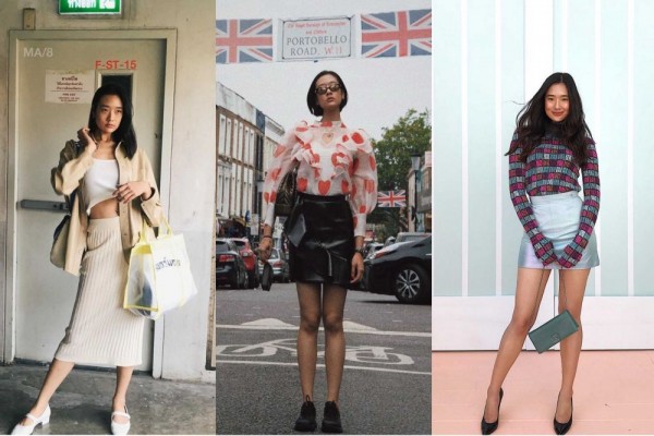 10 Ragam Padu Padan Rok ala Aokbab Chutimon, Super Eye-Catching