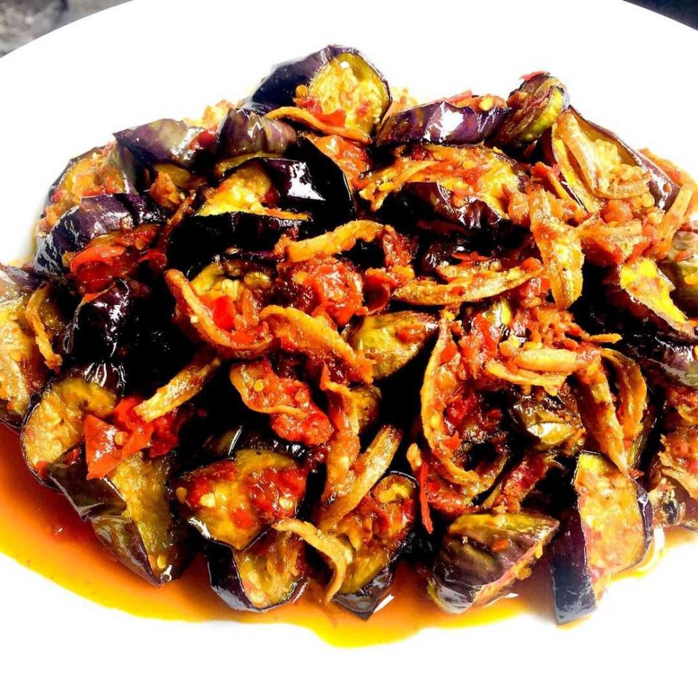 Resep Terong Teri Balado Menu Sedap Yang Bikin Makan Lahap