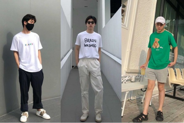 Antiboring, 10 Inspirasi Outfit Kasual ala Aktor Thailand Pea Sarit