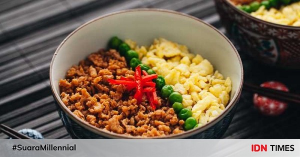 Langkah Mudah Bikin Soboro Donburi Khas Jepang, Cuma 5 Bahan