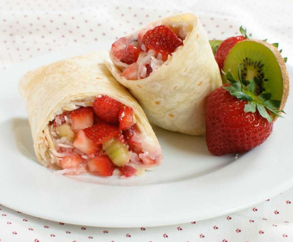 Resep Burrito Isi Buah yang Tak Kalah Segar dan Cocok untuk Sarapan