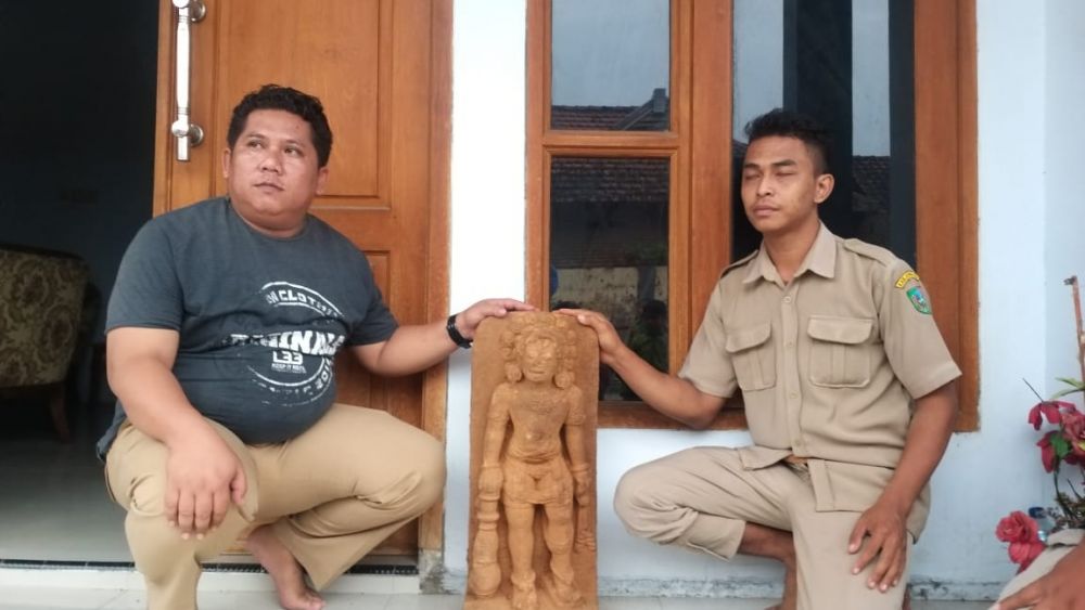 Penemuan Arca Nandiswara Dan Mahakala Di Jombang