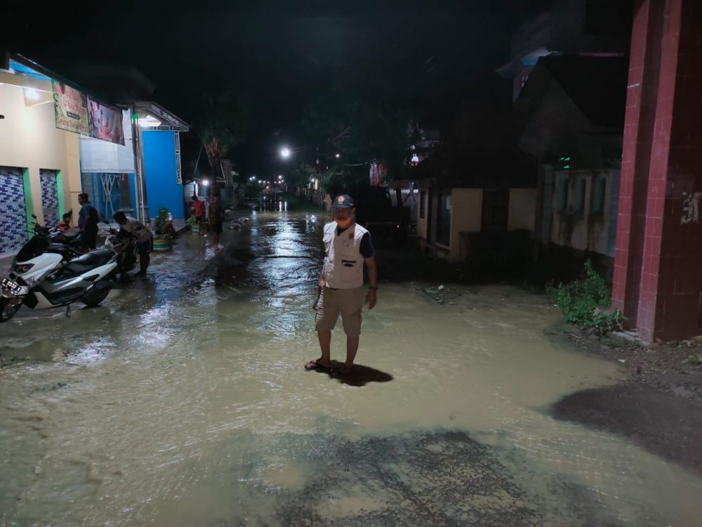 Sungai Mengkuli Meluap, Puluhan Rumah di Lamongan Kebanjiran