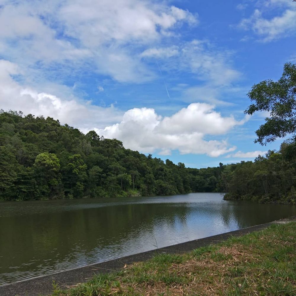 9 Pesona Taman Rekreasi Tasek Lama-Brunei, Air Terjunnya Mewah! 
