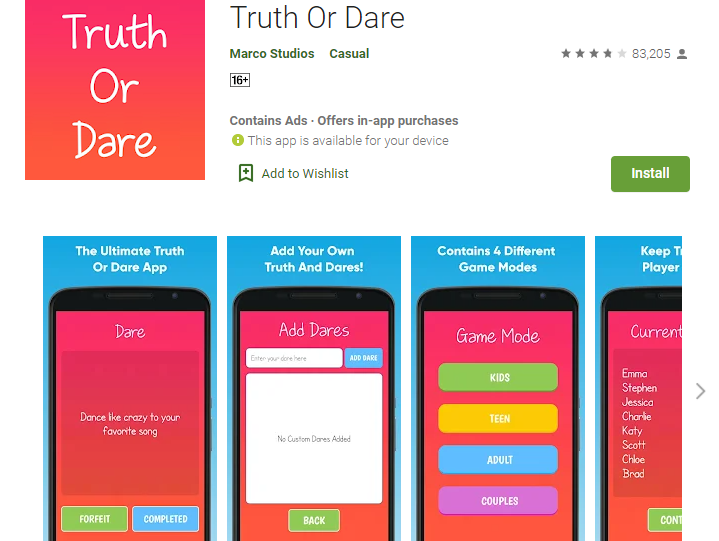 Kumpul Jadi Seru, 5 Rekomendasi Game Truth or Dare di Android