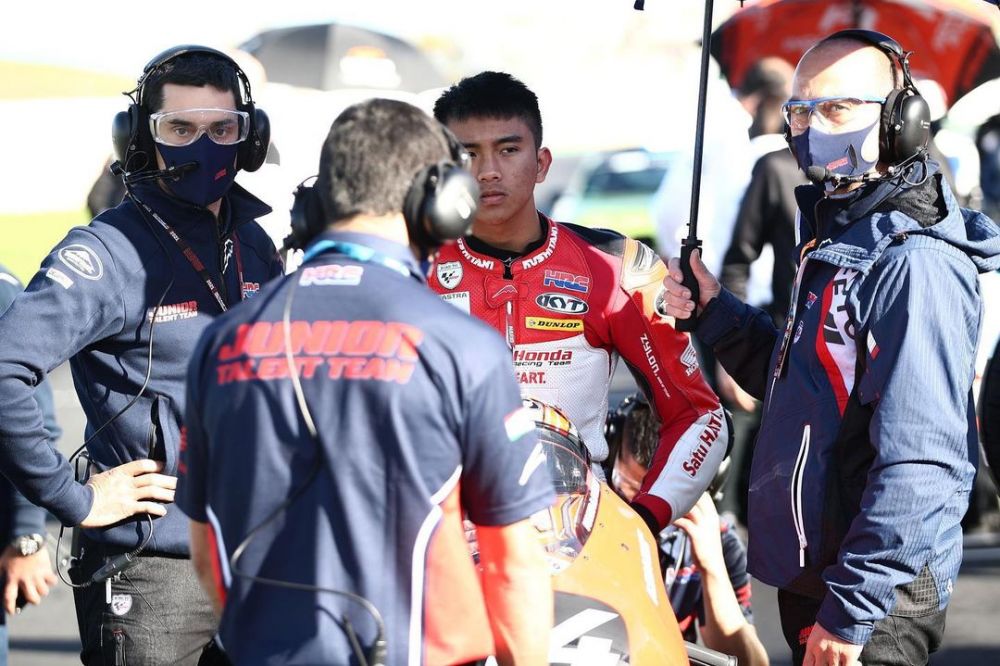 Pebalap Binaan Honda, Fadillah Arbi Resmi Bersaing di FIM Moto3 2022
